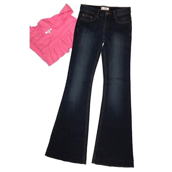 Free People Denim - SALE Free People Dark Wash Flare Jeans / 26